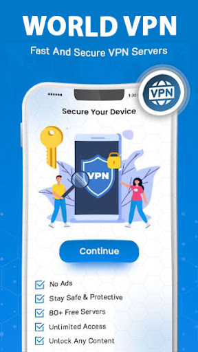 World VPN ဖန်သားပြင်ဓာတ်ပုံ 2