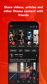 FitTogether-Social Fitness App ภาพหน้าจอ 2