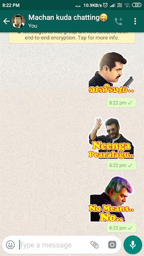Tamil Stickers: WAStickerApps स्क्रीनशॉट 3