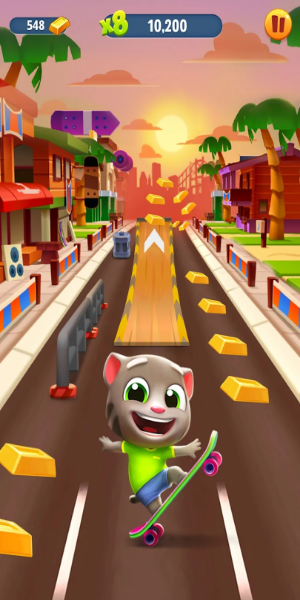 Talking Tom Gold Run Captura de pantalla 2