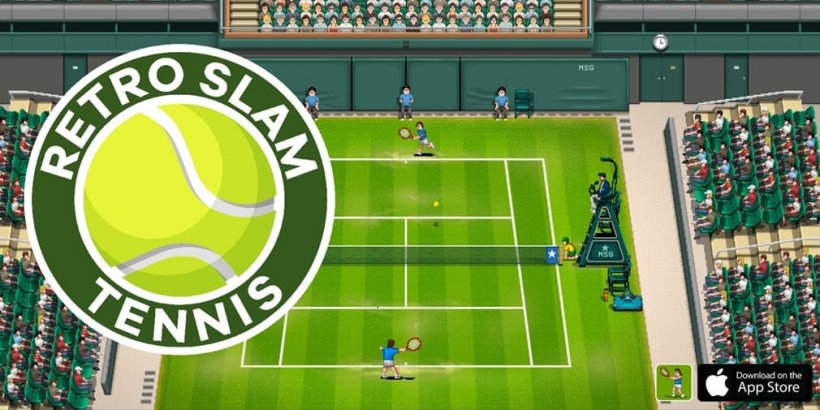 レトロ スラム テニスは、開発者による新しいテニス ゲームです Retro Bowl