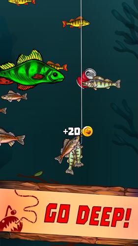 Fishing: Mutant Fish Zone! Captura de tela 2