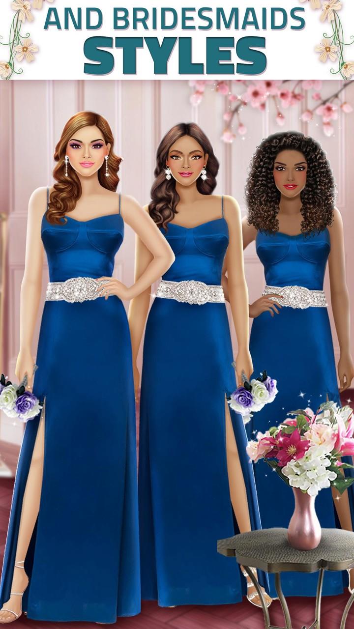 Super Wedding Dress Up Stylist Ekran Görüntüsü 2