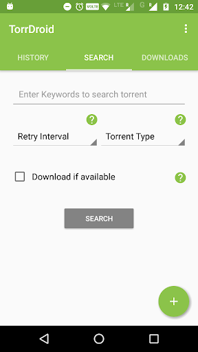 TorrDroid - Torrent Downloader スクリーンショット 1
