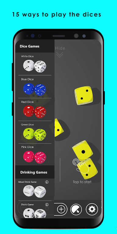 Dices: Bluffing game, Party dice games Captura de pantalla 2
