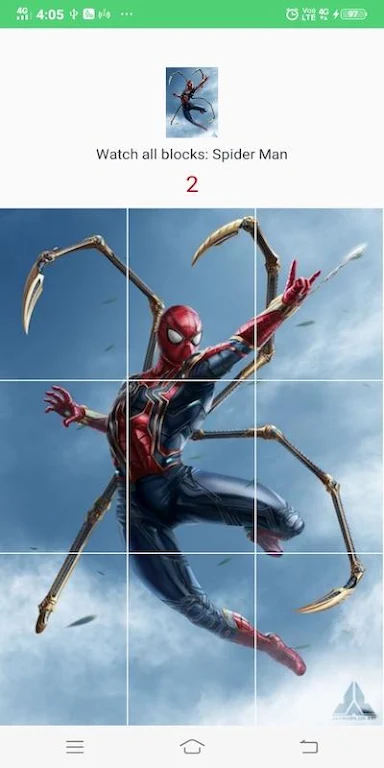 Avengers Cards Flip Game Screenshot 2