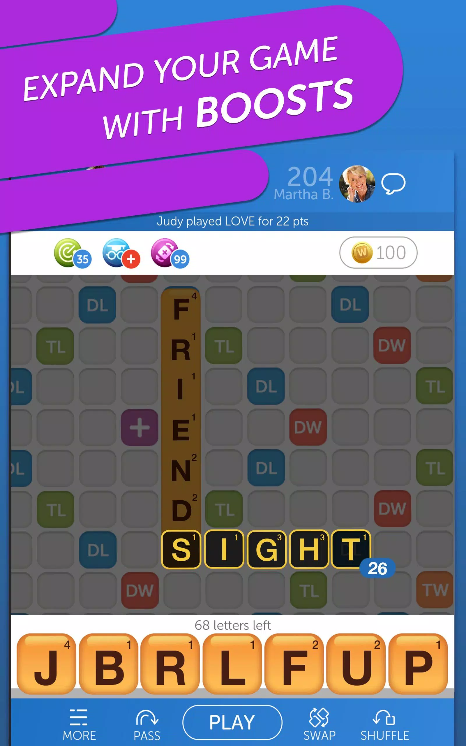 Words with Friends Word Puzzle應用截圖第3張