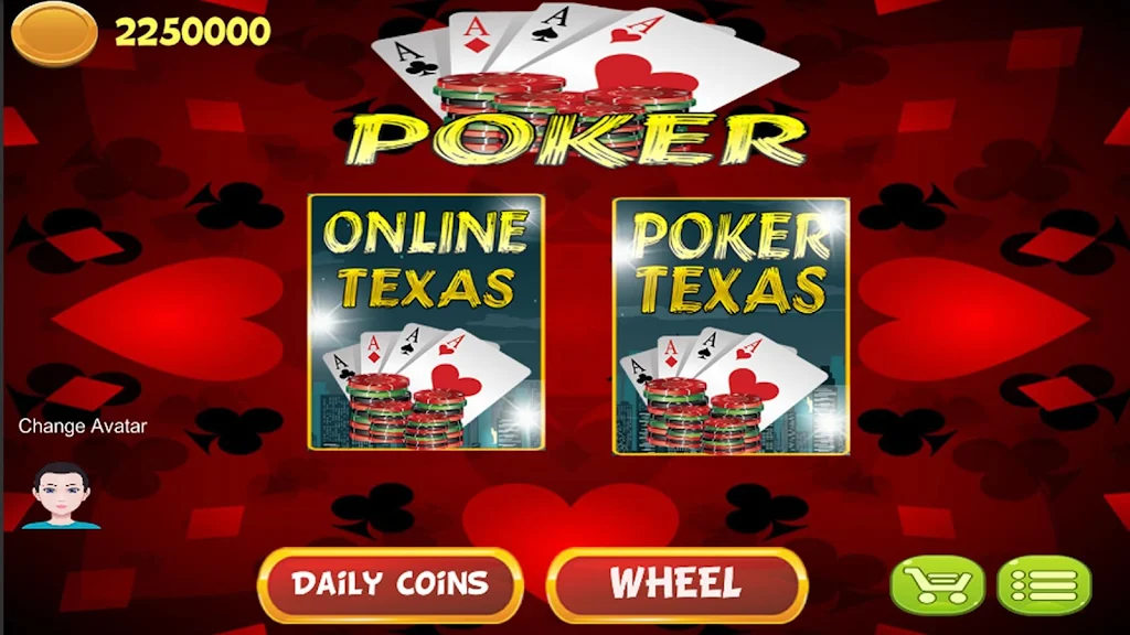 Texas Hold’em + Slot Machines 2 in 1 Tangkapan skrin 3