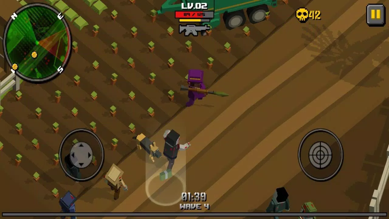 Pixel Zombie Frontier स्क्रीनशॉट 3