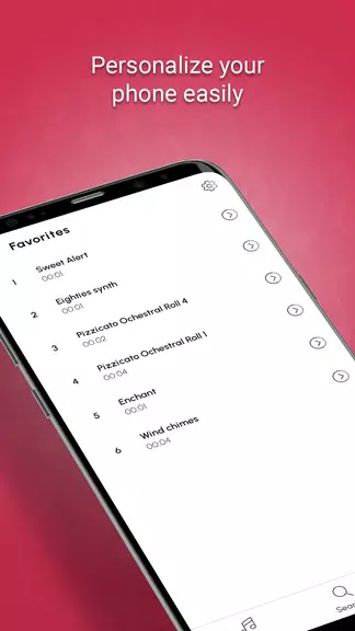 SMS Ringtones Pro: Sounds Screenshot 3