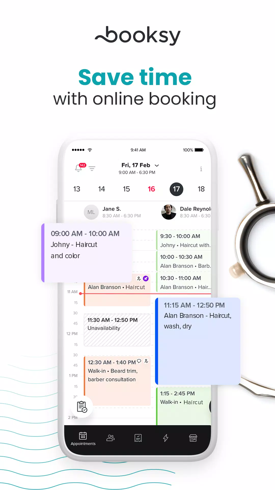 Booksy Biz Screenshot 1