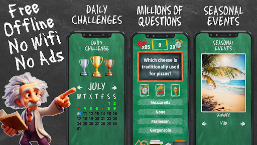 Quiz Games Offline Games ဖန်သားပြင်ဓာတ်ပုံ 3