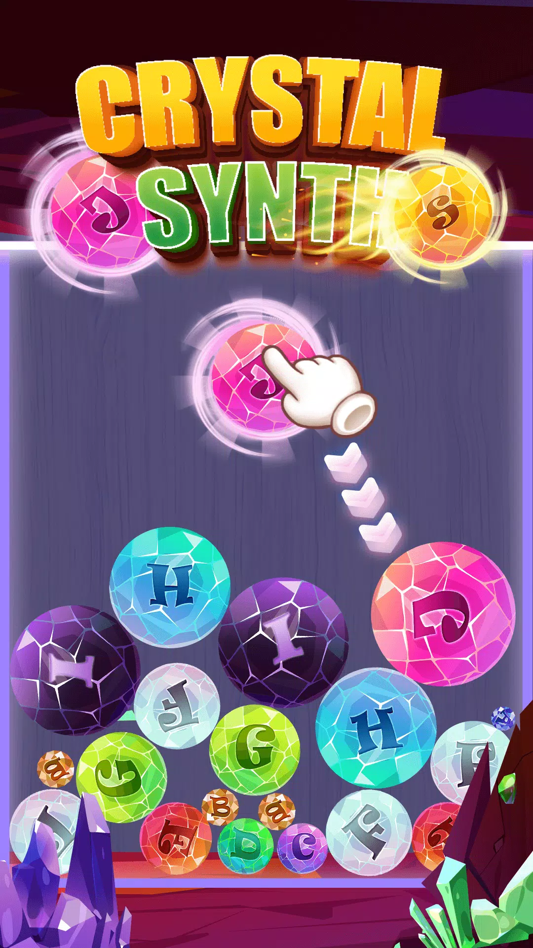 Crystal Synth - Earn Money ภาพหน้าจอ 1