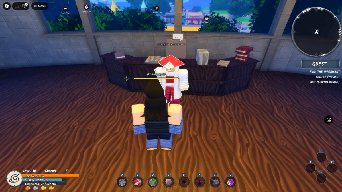 如何在忍者時間完成Chunin考試