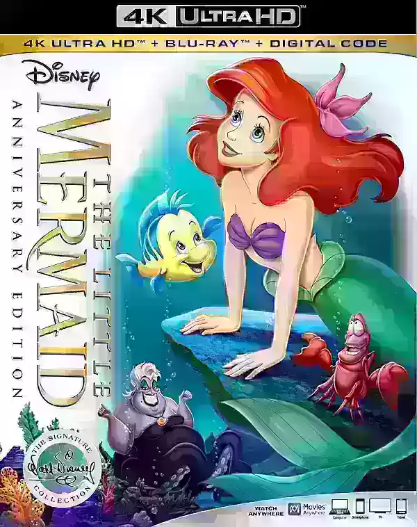 The Little Mermaid 4K cover