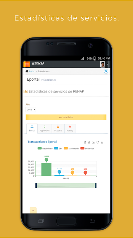 RENAP SE ภาพหน้าจอ 1