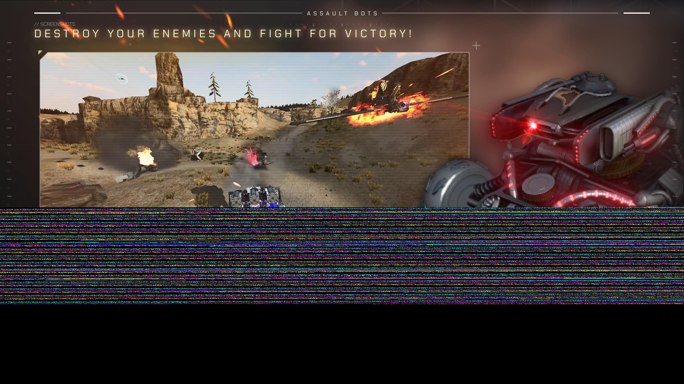 Assault Bots: Multiplayer ภาพหน้าจอ 1