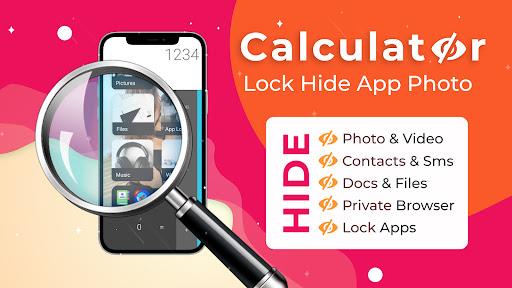 Calculator Lock Hide App Photo Screenshot 4