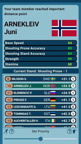 Schermata Biathlon Head Coach 3