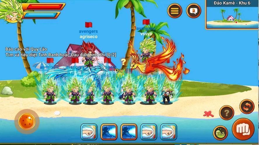 Rồng Thần Online 스크린샷 4