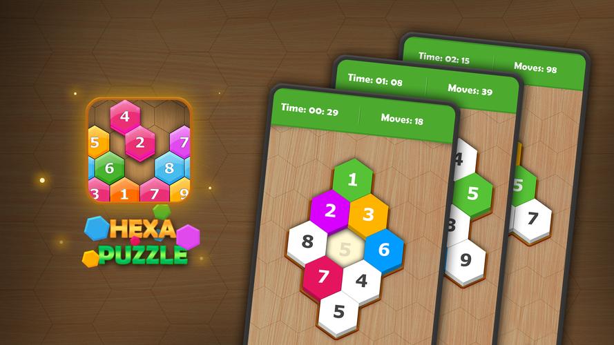 Hexa Sort Puzzle 스크린샷 1