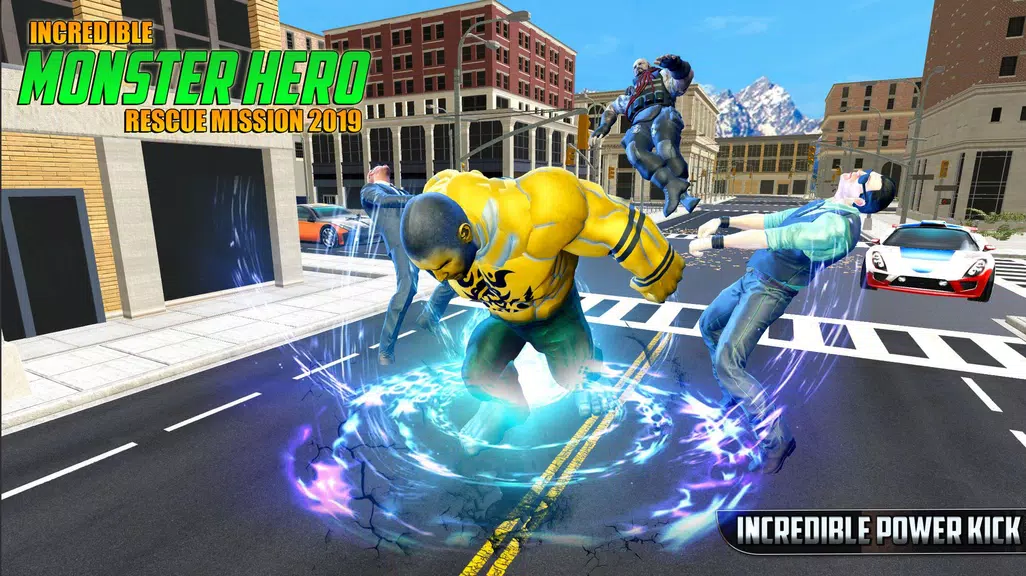 Incredible Monster Superhero Crime City 2018 Скриншот 1