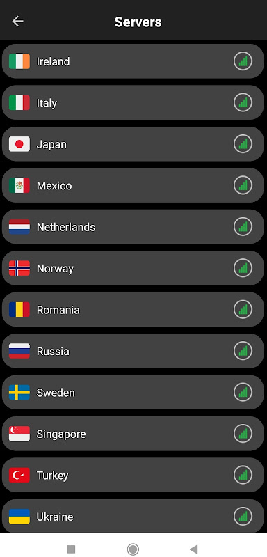 Droid VPN-Secure Proxy Premium Captura de pantalla 2