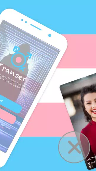 Transgender Dating: Meet Trans & Crossdresser Chat Captura de pantalla 2