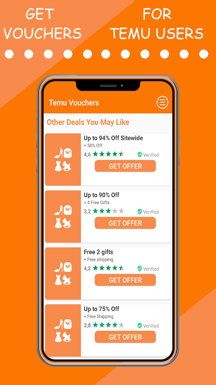 Temu Vouchers Screenshot 3