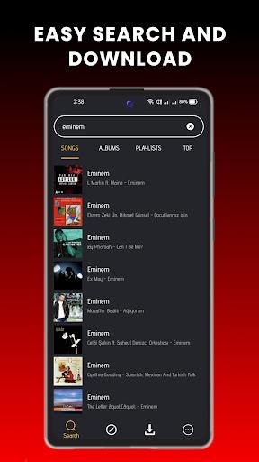 GetMp3 - Mp3 music downloader Schermafbeelding 1
