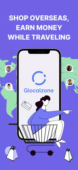 Glocalzone - Global Shopping Ảnh chụp màn hình 1