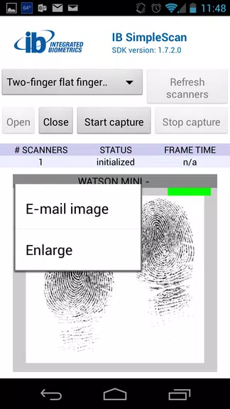 IBSimpleScan Tangkapan skrin 4