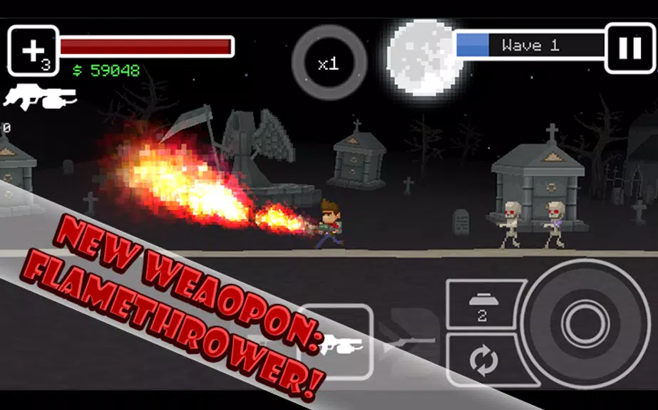 Undead Pixels: Zombie Invasion Tangkapan skrin 2