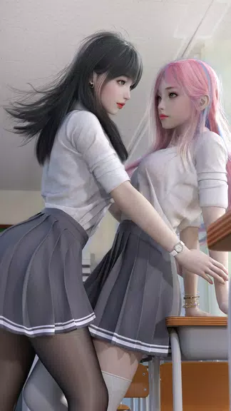 Sexy Anime Girls Wallpapers HD スクリーンショット 2