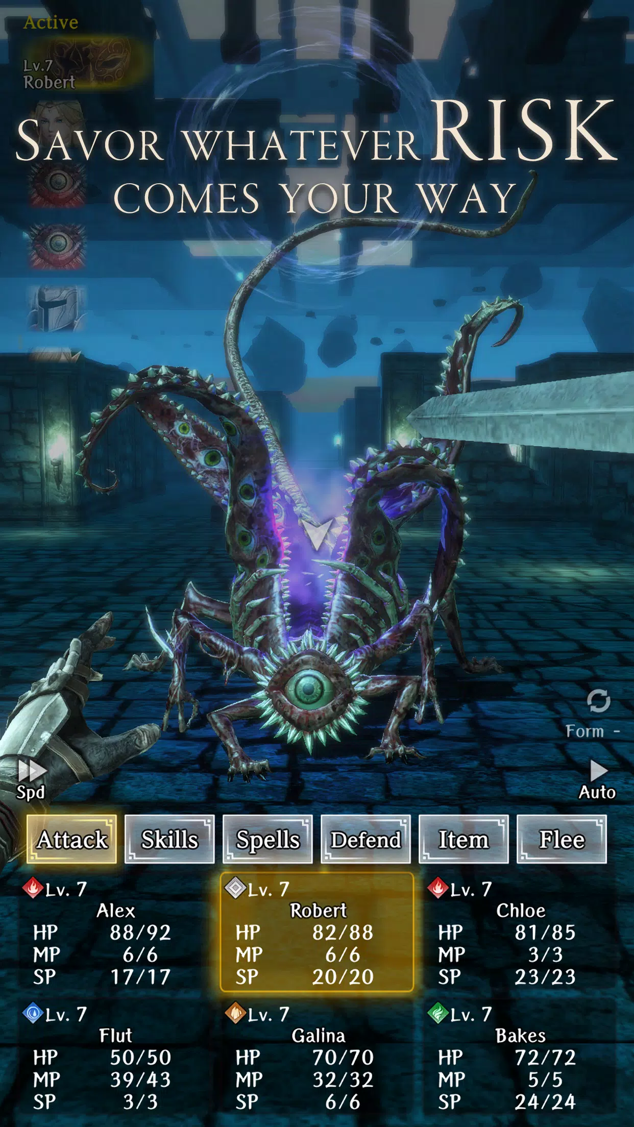 Wizardry Variants Daphne ภาพหน้าจอ 3