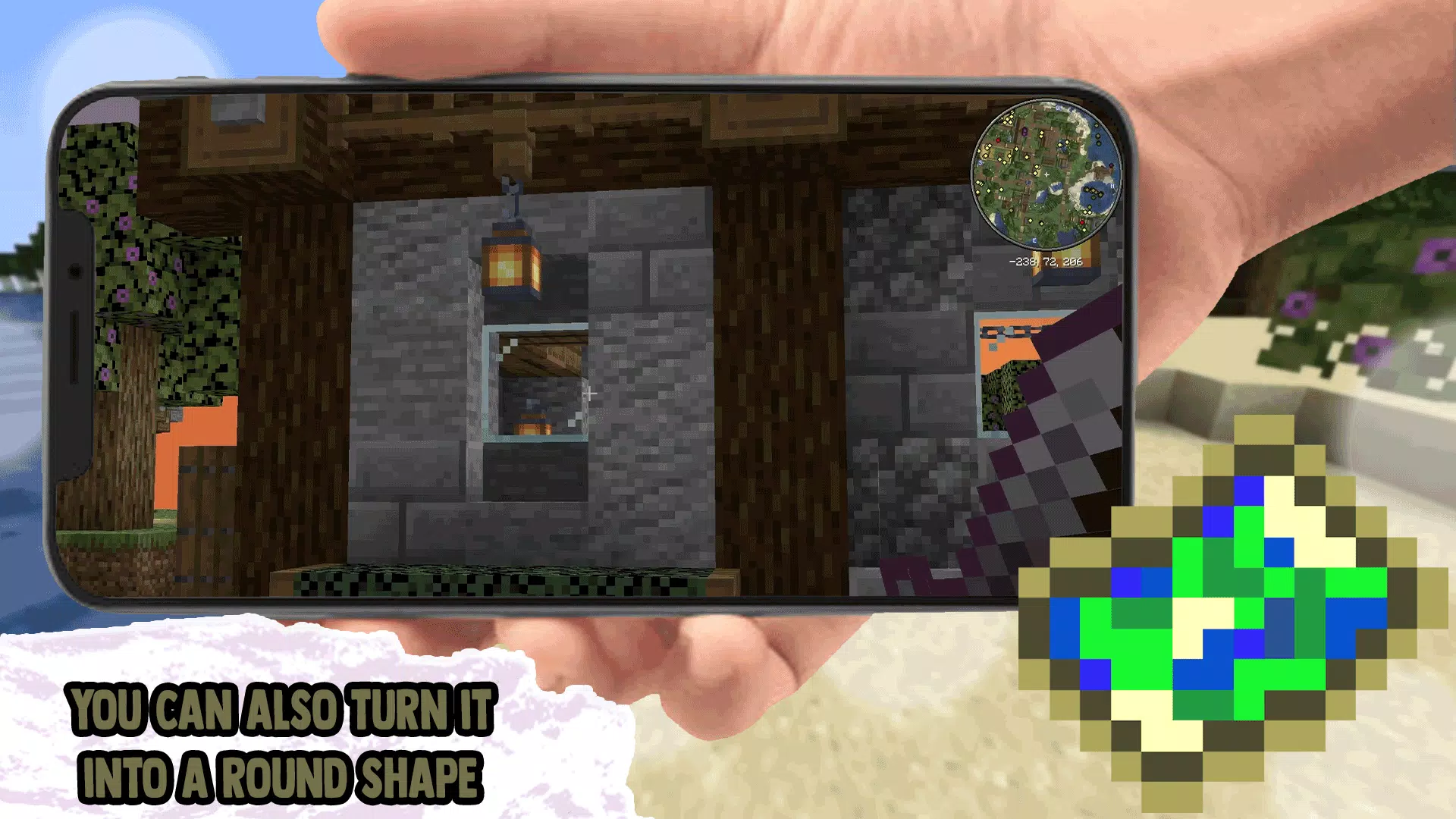 Minimap Mod Addons for MCPE स्क्रीनशॉट 2