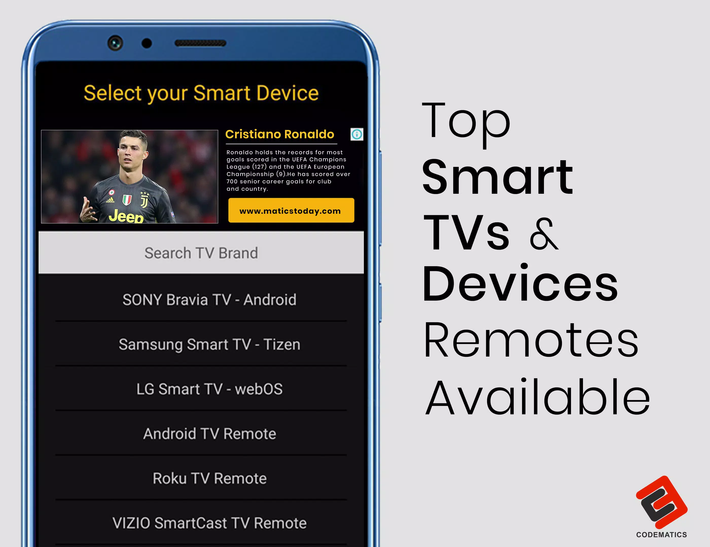 Schermata Universal TV Remote Control 4