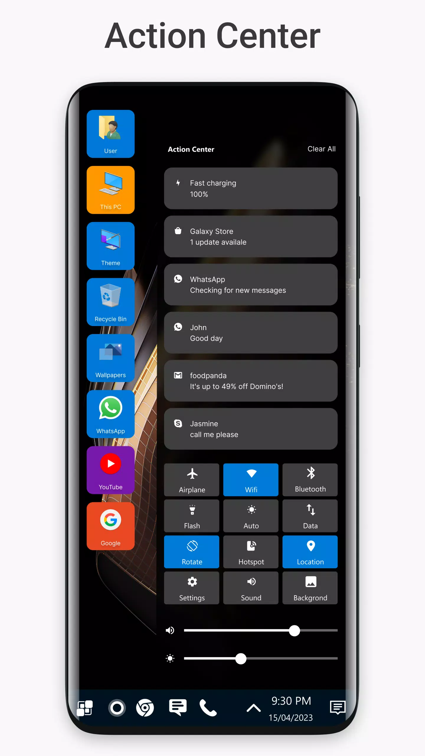 Win 11 Launcher Ekran Görüntüsü 3