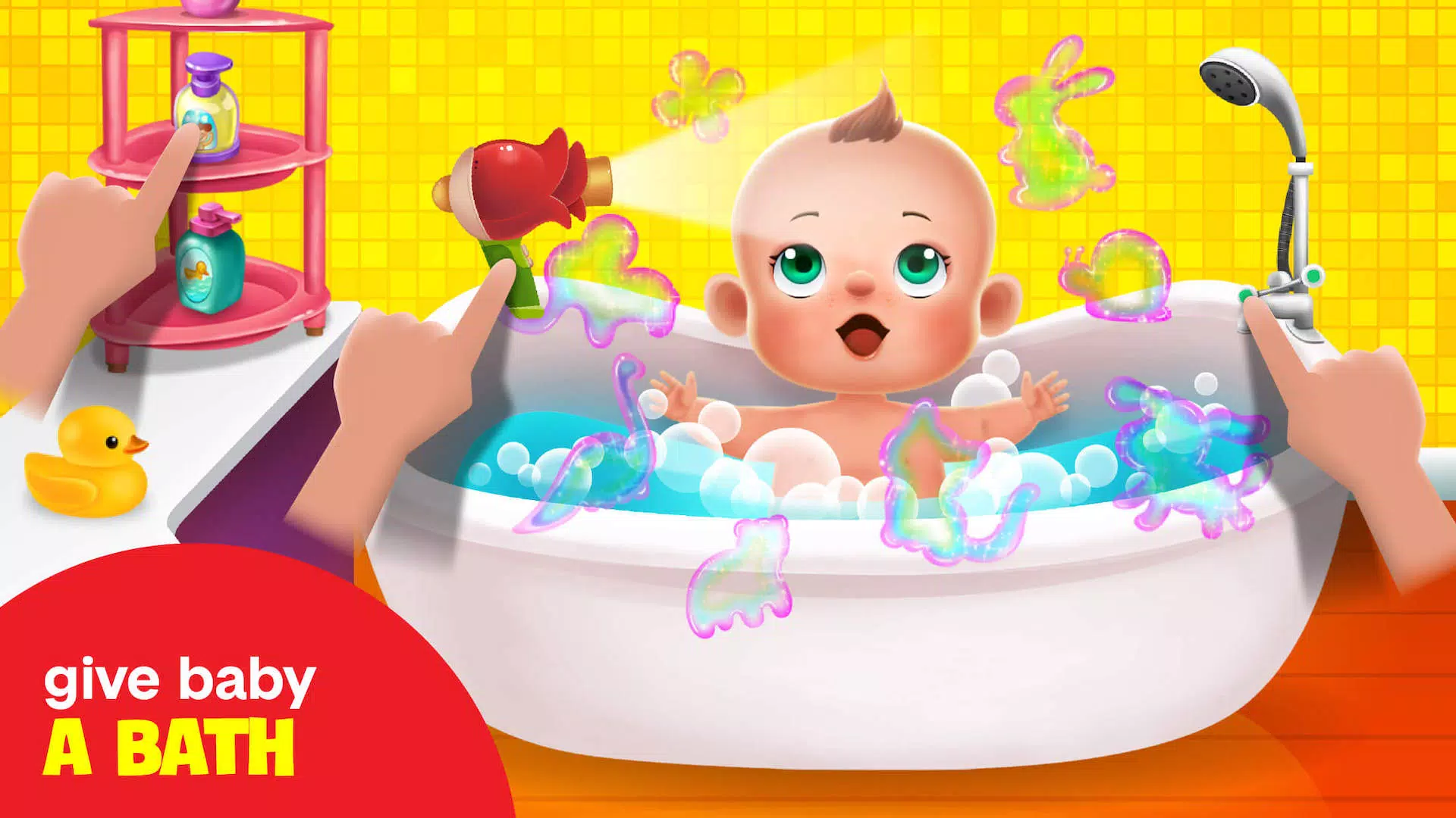 照顧 嬰兒 – 女孩和男孩玩的 寶寶 遊戲應用截圖第2張