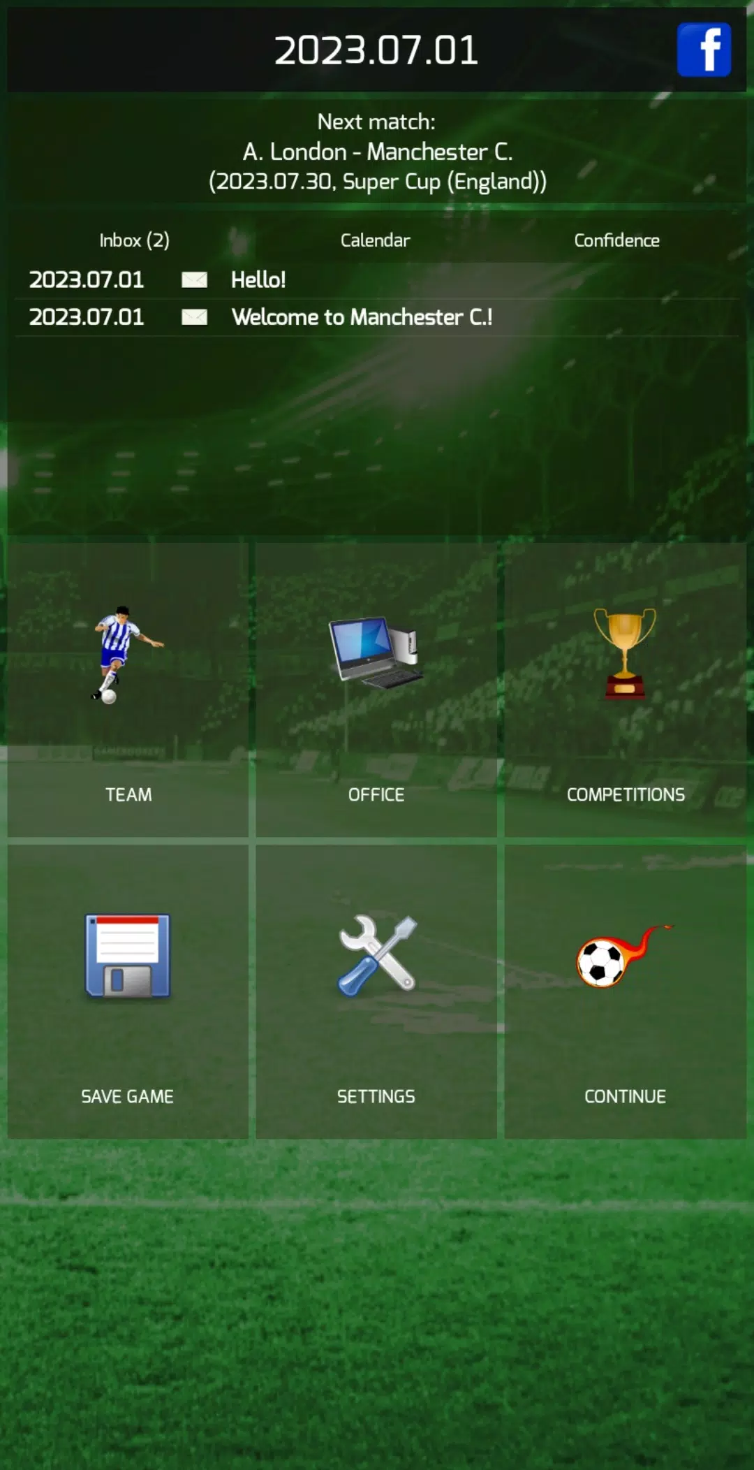 True Football 3 Captura de tela 2