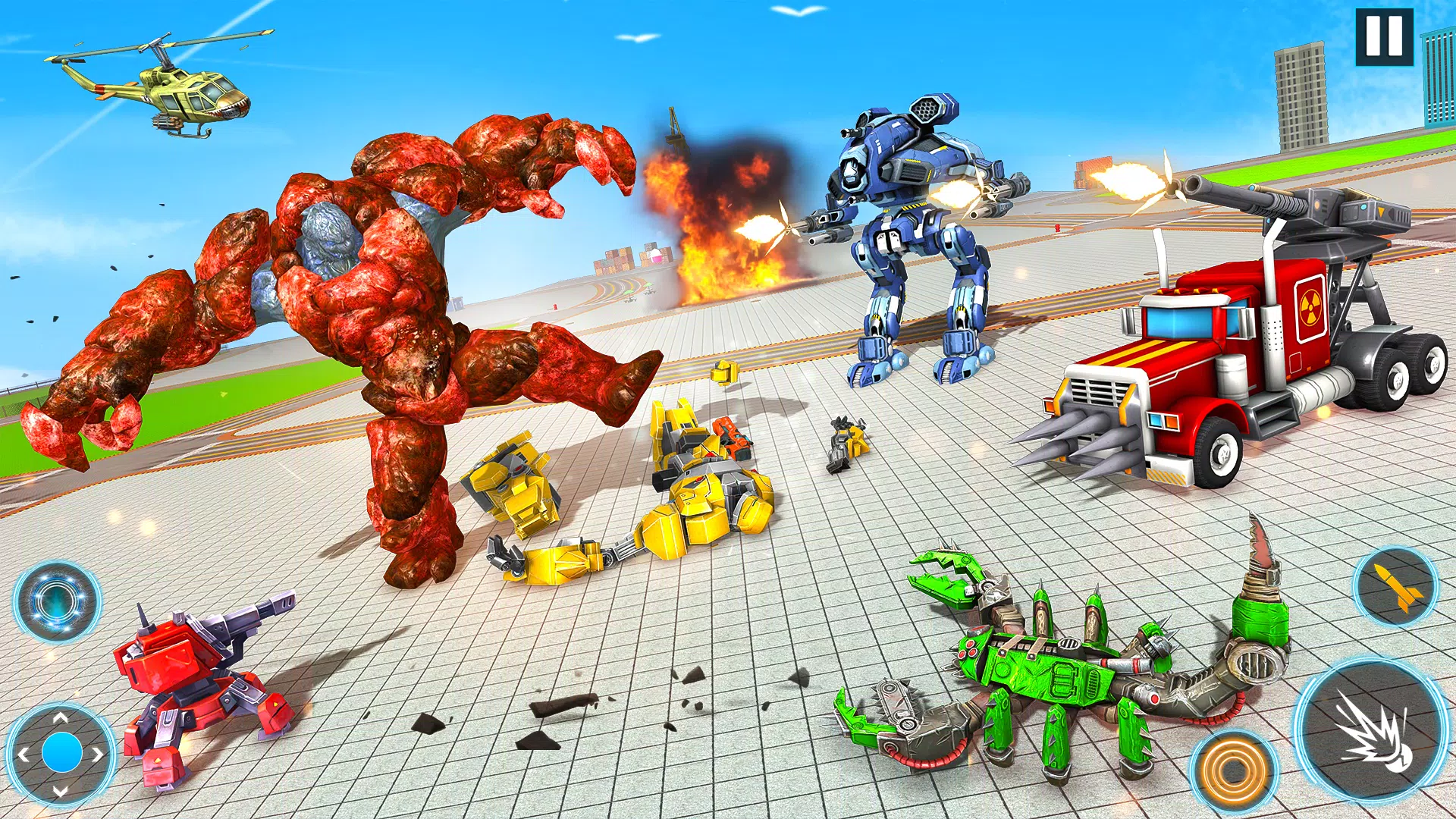 Snake Robot Game - Stone Robot应用截图第3张