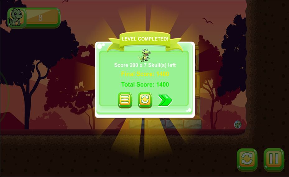 Hit The Red Dinosaur Game ภาพหน้าจอ 4