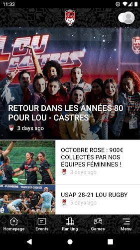 Schermata LOU Rugby 4