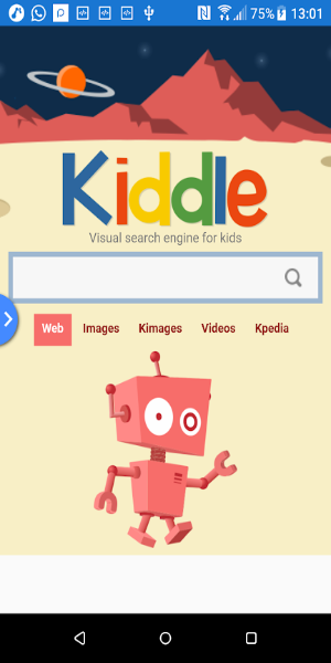 Kiddle App Скриншот 1