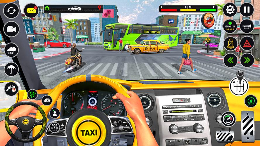 US Taxi Car Parking Simulator Screenshot 3