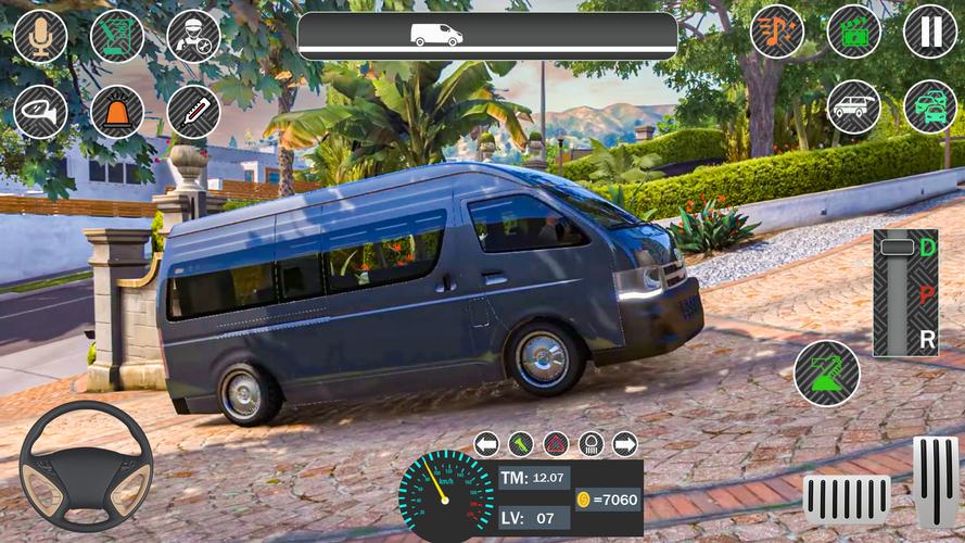 Dubai Van Simulator Car Games Captura de tela 1