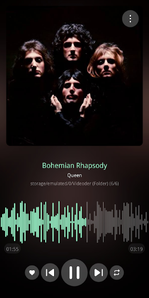 PowerAudio Pro Music Player Tangkapan skrin 2