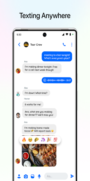 Messenger: Text Messages, SMS Скриншот 1