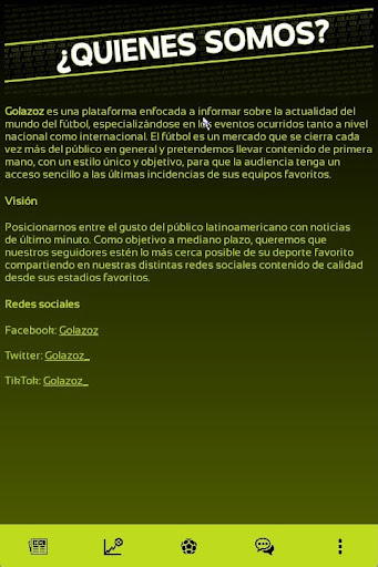 Golazoz -  Fútbol En Tus Manos應用截圖第1張