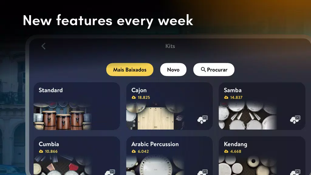 Real Percussion: drum set Screenshot 3